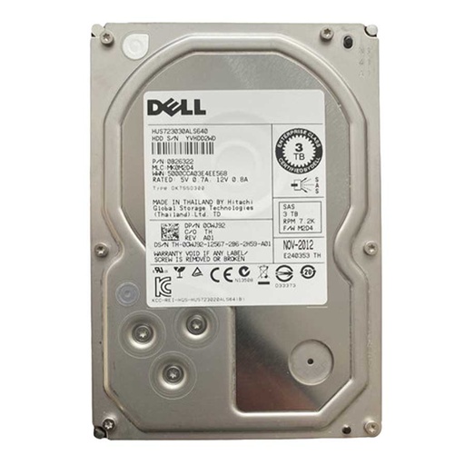 [ST2000NM00339ZM175] Dell Constellation ES.3 Hard Disk 3,5", 2 TB, 7200rpm